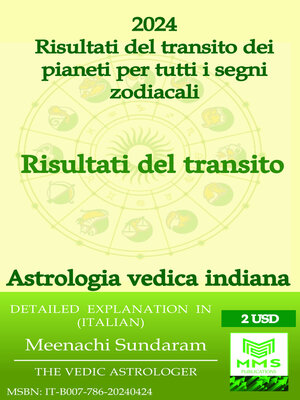 cover image of Risultati del transito dei pianeti 2024 per tutti i segni zodiacali (Italian)